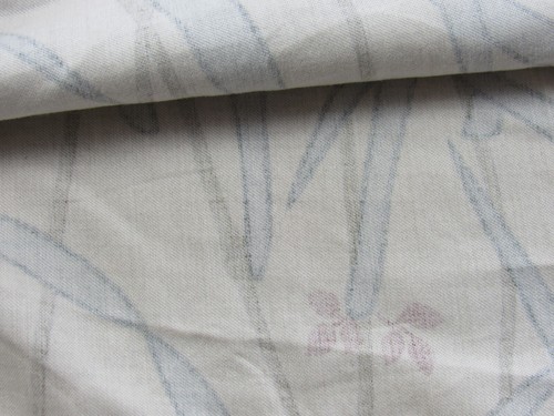 Garnet Hill Queen Duvet Cover Japanese Bamboo Print 100% Cotton Made in Portugal - Picture 12 of 12