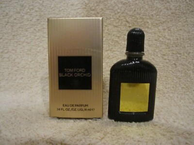 NIB Tom Ford Black Orchid Eau De Parfum Mini Splash Travel Fragrance 0.14oz/4ml