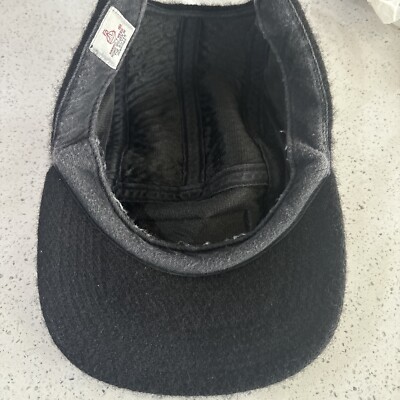Supreme Harris Tweed Camp Cap Black | eBay UK