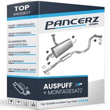 Auspuffanlage für RENAULT KADJAR & NISSAN QASHQAI II 1.2 / 1.6 DIG-T 2013-2019