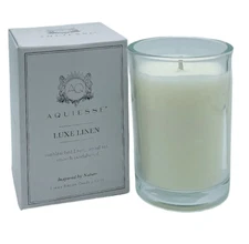 Aquiesse Luxury Scented Candle luxe linen