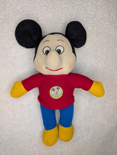 1976 Knickerbocker Vintage Mickey Mouse Plush Walt Disney