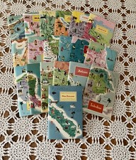 19 Vintage American Geographical Society Around the World Program Books