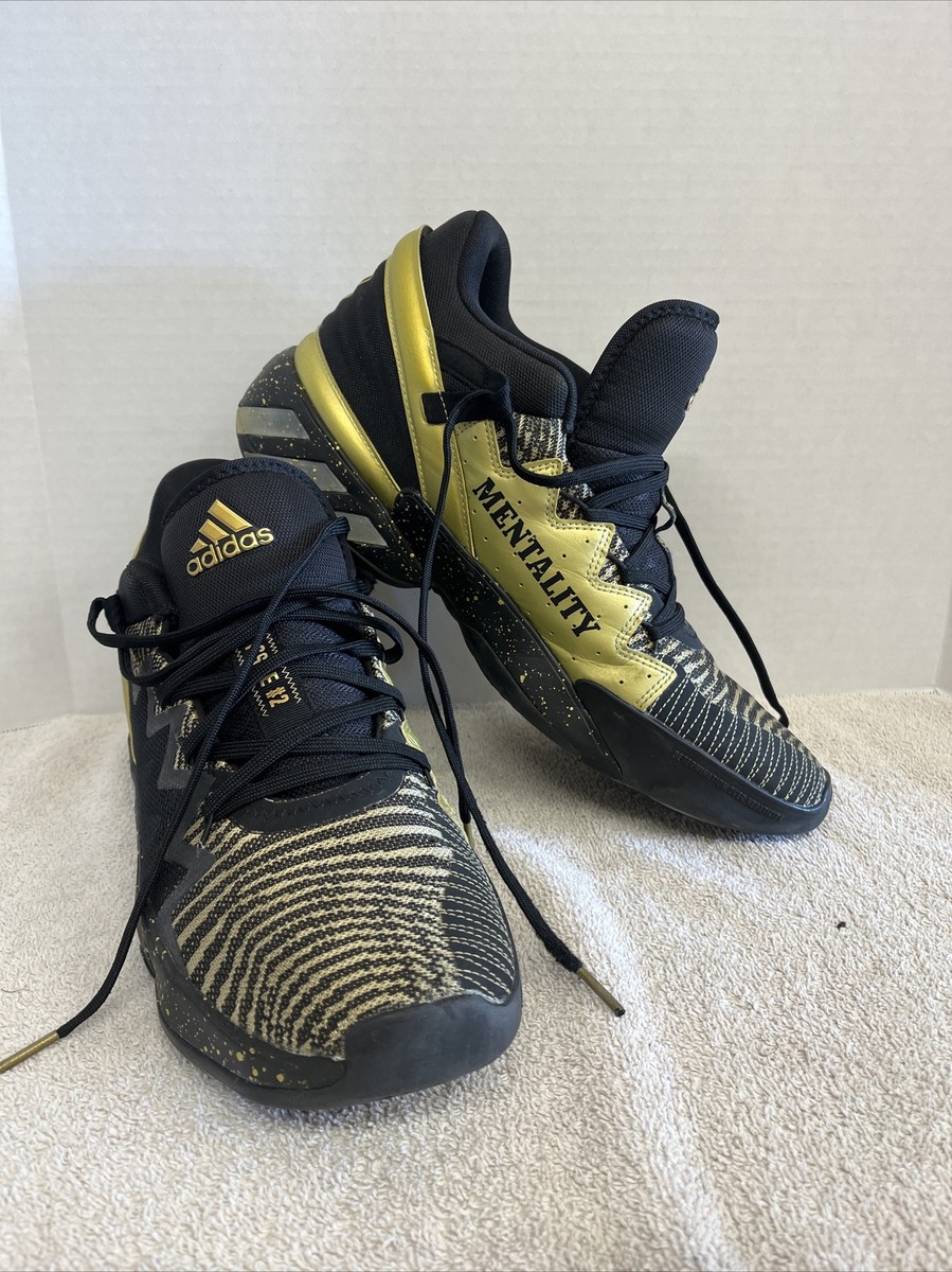 Adidas D.O.N Issue 2 Championship Mentality Mens Size 11.5 Black