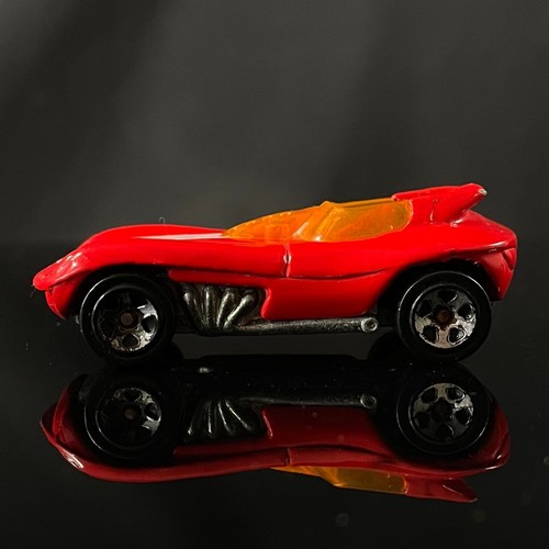 1998 Hot Wheels 5 SPOKE VARIATION Red Cat-A-Pult First Editions 38/40 Diecast - Picture 2 of 8