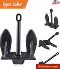 20 lb. Vinyl-Coated Navy Boat Anchor for Secure Hold in Any Water