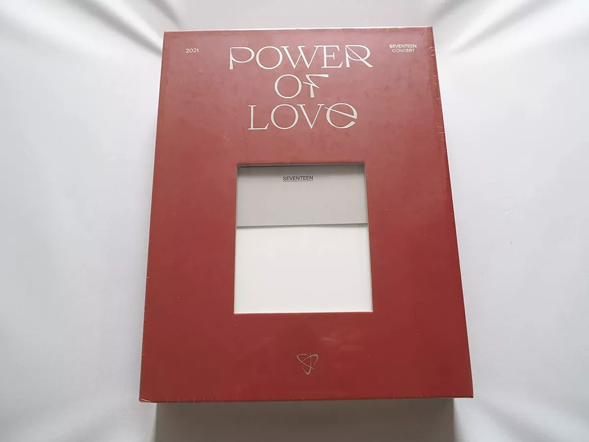 Power Of Love SEVENTEEN 2021 Online Concert DVD 3 Disc NEW 