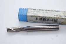NEW Niagara Cutter N85274 15/64'' Size, 3/4'' LOC, 2 Flute, Carbide 2 Flute Fini