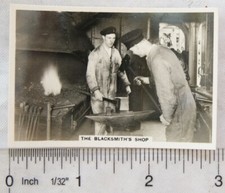 1937 Senior Service The Navy No. 30 The Blacksmith Shop, HMS Nelson
