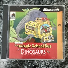 The Magic School Bus Explores In The Age of Dinosaurs 1997 SCIENCE PC Scholastic