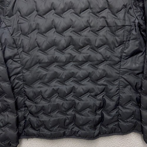 Columbia Jacket Mens 2XL Black Down Coat Full Zip Delta Ridge Lightweight FLAWS - Picture 11 of 12
