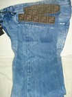 100% AUTHENTIC NEW MEN FENDI TURN UP FF STRAIGHT LEG BLUE DENIM JEANS/PANTS — photo 8