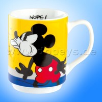 "Egan Disney Tasse / Kaffeebecher - Mickey I Am \"Gelb\" Stapelbar, 35Cl"