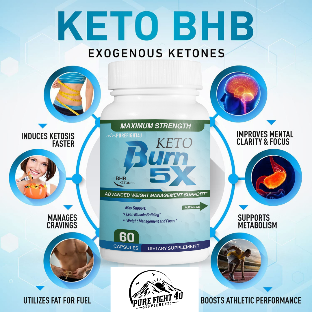 Keto Burn 5x Pills Advanced Weight Management Support 2 Bottles 120 Capsules eBay