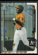 2015 Bowman Draft Picks & Prospects Chrome 1st Refractor Richie Martin #117