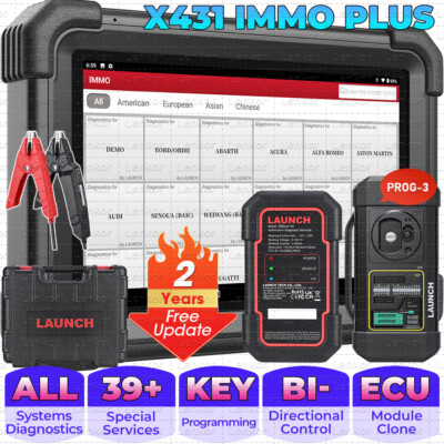 LAUNCH X431 IMMO PLUS PAD VII Key Programming Car Diagnostic Tool ECU Clone