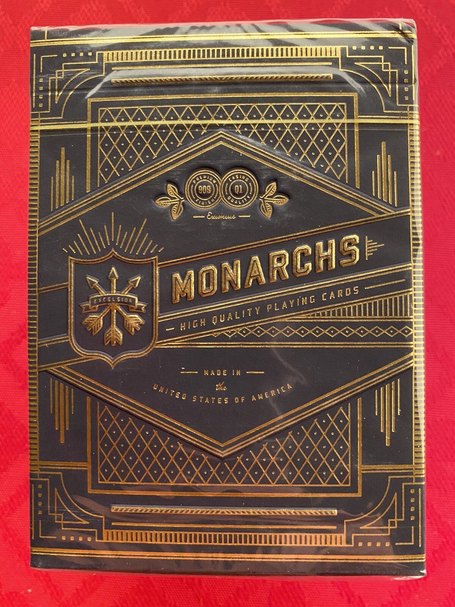 トランプ Theory 11 Monarchs Blue V1 Monarchs - Blue V6 Edition Playing Cards by Theory 11 | eBay
