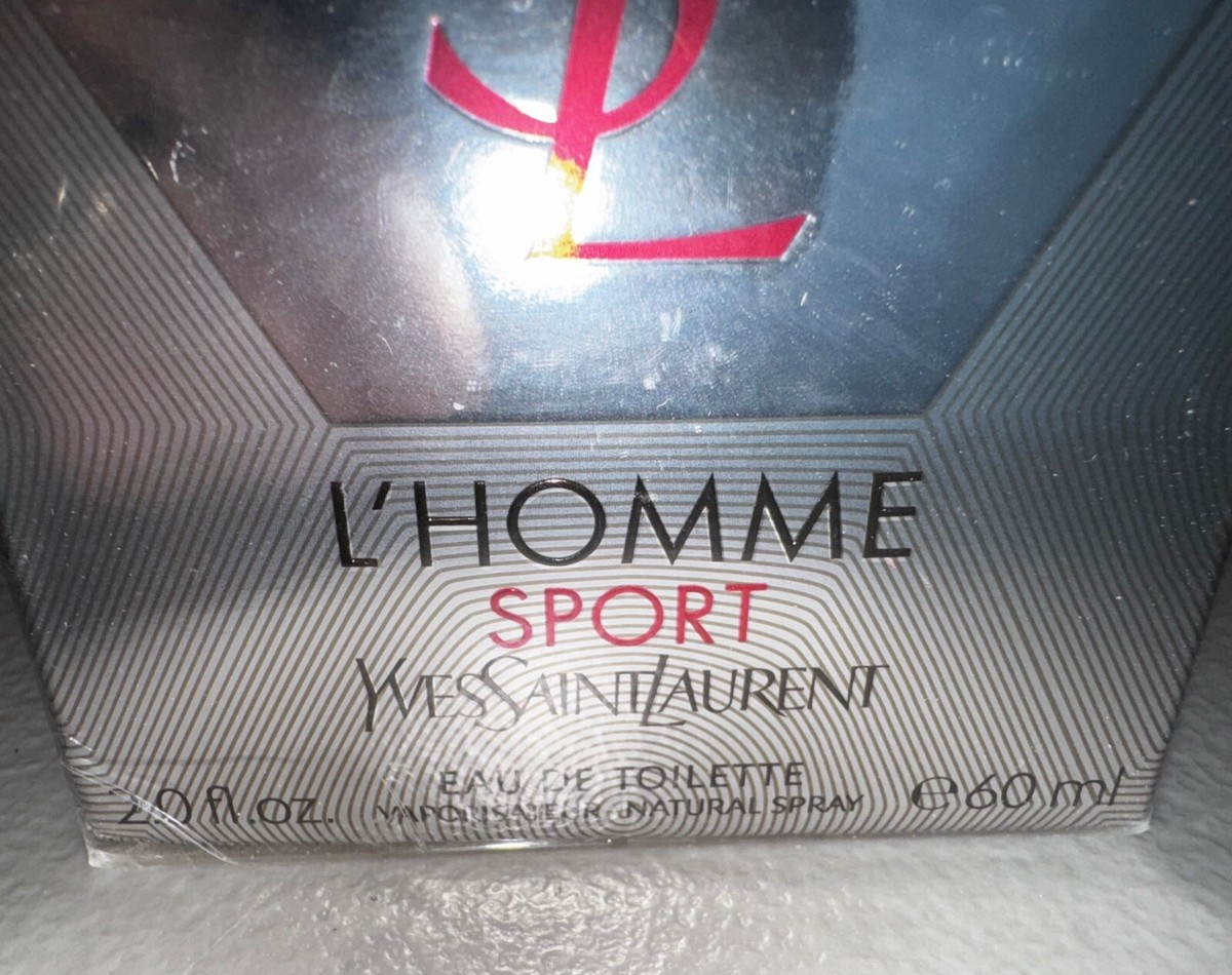 YSL L'HOMME SPORT EDT 2.0 FL. OZ. (60ML) BATCH 38L303 SEALED