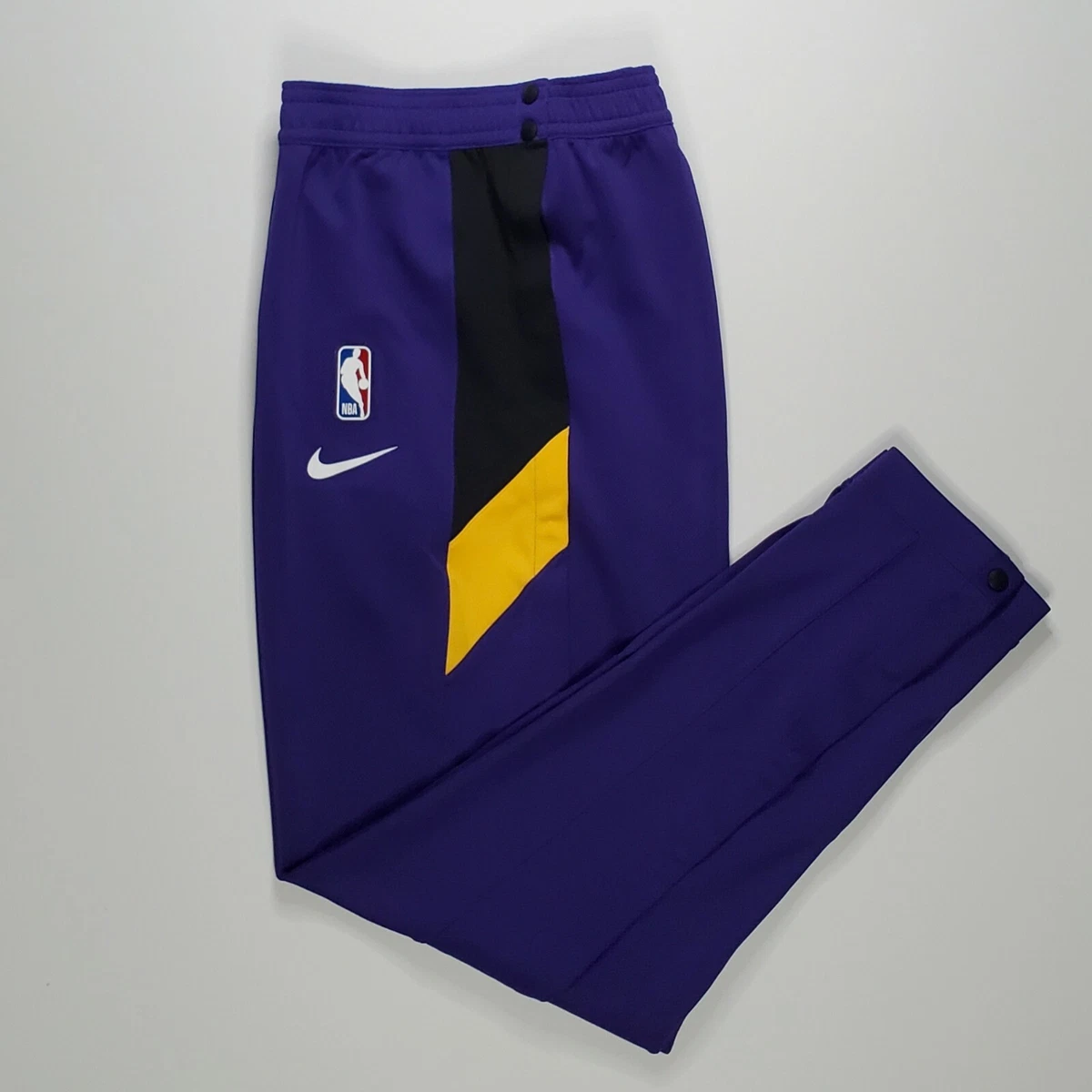 White Nike NBA LA Lakers Showtime Track Pants