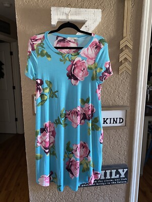 Boutique Twenty Ten Womens Dress Aqua Pink Floral Size Small EUC | eBay Boutique Twenty Ten Womens Dress Aqua Pink Floral Size Small EUC | eBay