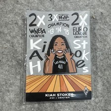 Kian Stokes #41 Collectible Pin - 3x WNBA Champions Las Vegas Aces Rare
