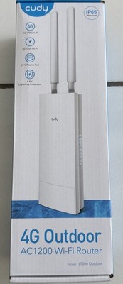 CUDY LT500 Outdoor 4G Wi-Fi Router LTE Cat4 AC1200