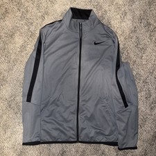Size L - Nike Gray Zip Up Light Weight Jacket