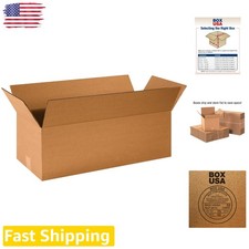 24x10x8" Moving Boxes 25-Pack - Strong ECT-32 Single Wall Shipping