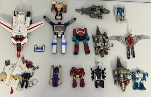 Transformers G1 Jetfire Action Figure 1985 Hasbro Collection Mixed Lot Pieces