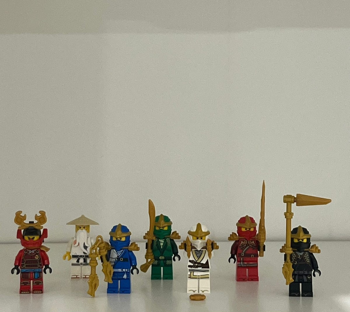 Lego Ninjago Legacy ZX Minifigures Plus Nya and Wu, Lot of 7