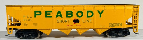 Rivarossi - HO 2260 Peabody Short Line - 40' Hopper Car / Metal Wheels - 1970's | Zustand: Used