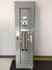 EATON 400 AMP MAIN BREAKER 480/277 VOLT 3 PHASE 42 CIRCUIT PANEL..P-1238