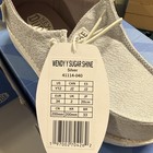 Hey Dude Wendy Youth Sugar Shine Silver Boat Shoe Fabric US YT2 EU 34 41114-040 — photo 4
