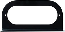 Optronics BK70BBP 6" Oval Steel Mounting Bracket, Black