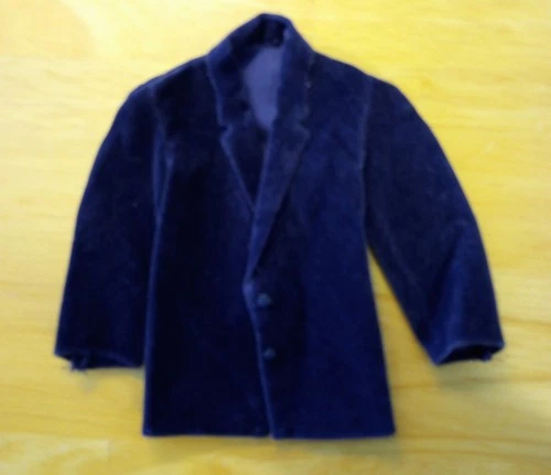 Vintage 1984 Mattel Ken Day to Night #9019 - Selling Blue Velvet Suit Jacket
