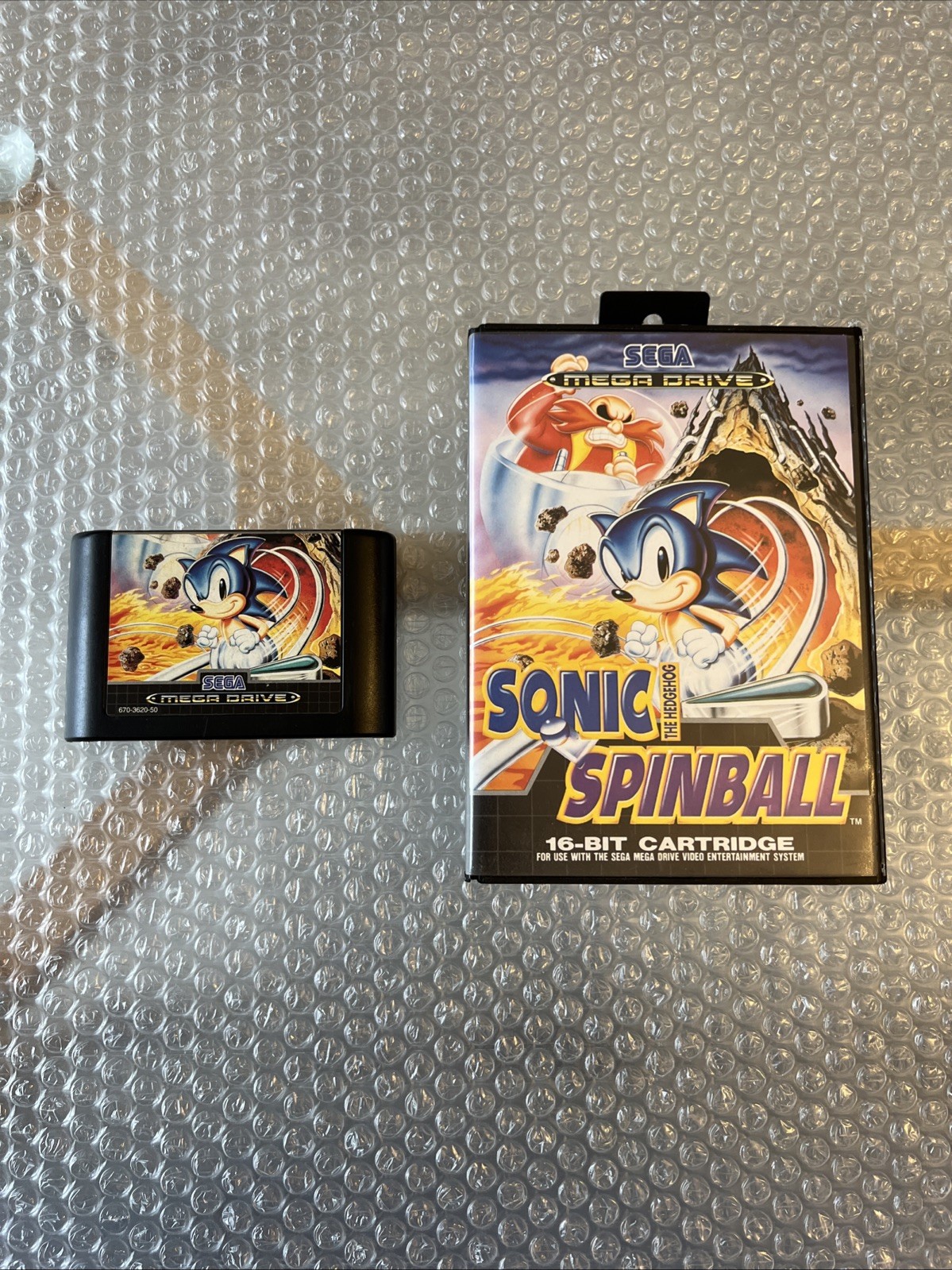 Sonic The Hedgehog Spinball Jeu Sega Mega Drive Megadrive Sans Notice