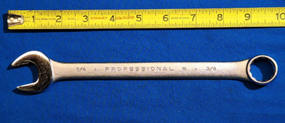 Proto Professional  1224 SAE 3/4'' 10'' long combination wrench USA