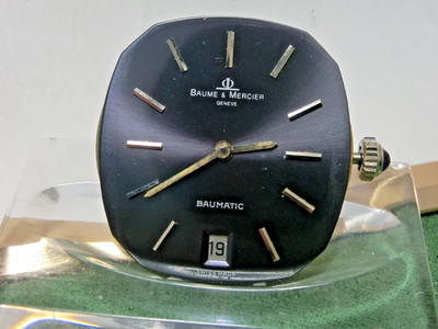 Baume Mercier Uhrwerk Cal. 12820 mit Zifferblatt, Microrotor!