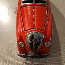 Schuco Kommando Anno 2000 Red Wind-Up Tin Toy Car Key, Made in Germany