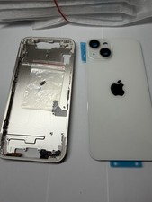 iPhone 14 Housing Frame replacement back Glass OEM Color White