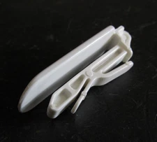 Kenmore Dishwasher MOD# 665.15777990 Parts: Cup Shelf Retainer clip  # WP7943019