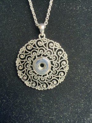 New Ginger Snap Charm Necklace Western 12mm Gingersnaps Petite Snaps 18  20 