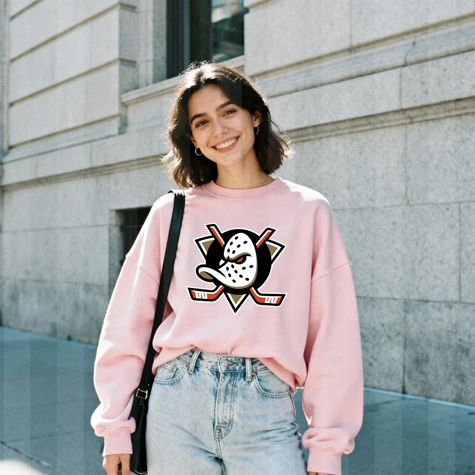 Anaheim Ducks Unisex Sweatshirt, Full Size