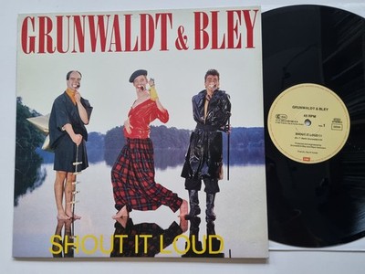Grunwaldt & Bley - Shout It Loud 12'' Vinyl Maxi Germany