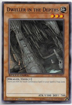 Yu-Gi-Oh! Attack From The Deep SBAD-EN007 DWELLER IN THE DEPTHS