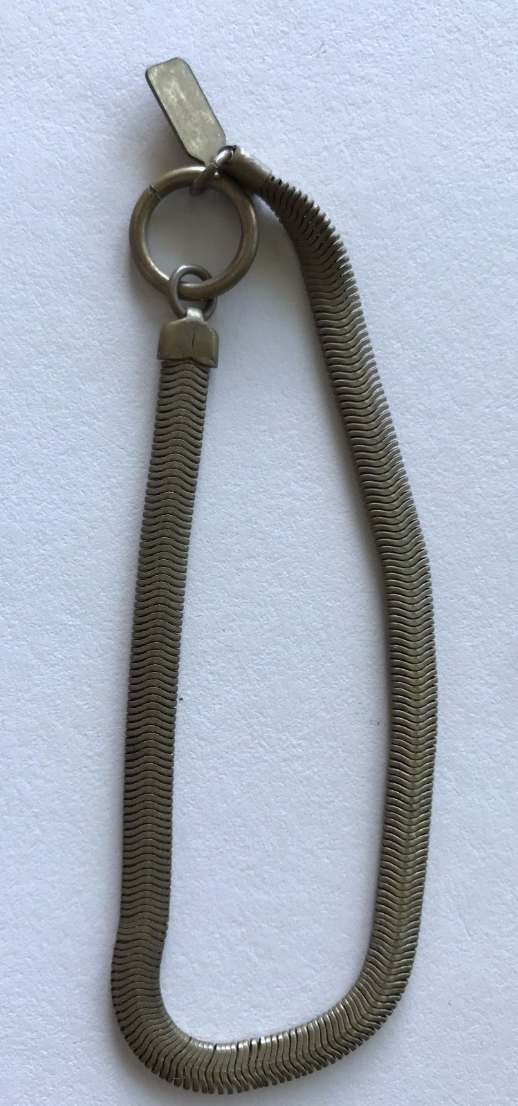 BRACELETS Antique Herringbone Pattern Pair Gold B… - image 4