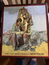 Stetson Marshall 150th Anniversary 4x Hat Tan Size 7 3/8  used  in tv  Justified