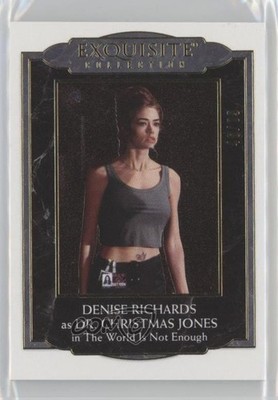 2025 James Bond Black Diamond Gold 45/99 Denise Richards Dr Christmas Jones d8u