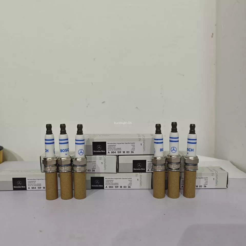 OEM 6x YR7MPP33 Spark Plugs For Mercedes Double Platinum GERMANY US NEW
