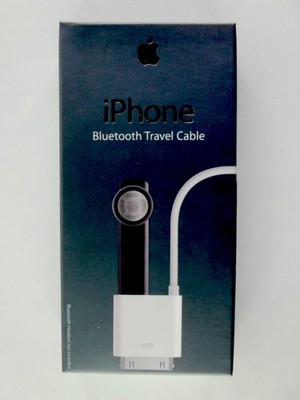 NEU VERSIEGELT Apple iPhone 2g 1. Generation Bluetooth Reisekabel - Selten 2007